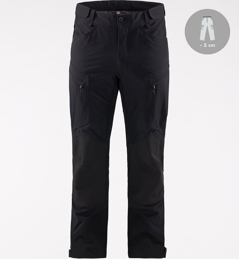 Haglöfs Mens Rugged Mountain Hiking Pants Black New Zealand 68213QHOF
